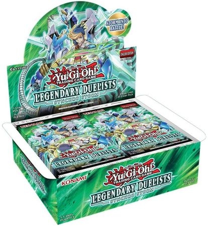 Legendary Duelist: Synchro Storm Booster Box of 36 1st Edition Packs