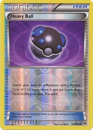 Heavy Ball - 140/162 - Uncommon Reverse Holo