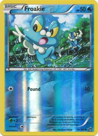 Froakie - 46/162 - Common Reverse Holo