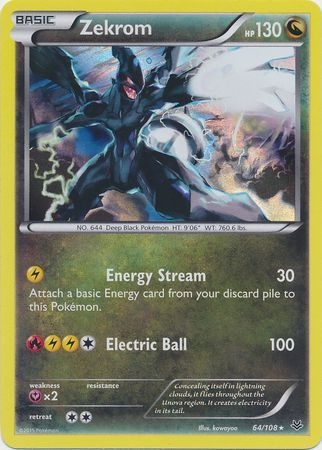 Zekrom - 64/108 - Holo Rare