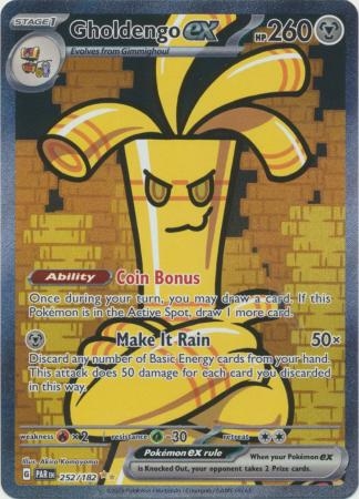 Gholdengo ex - 252/182 - Special Illustration Rare