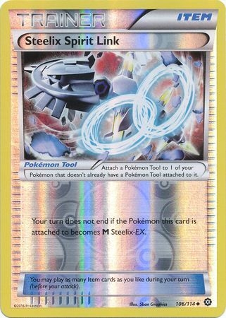 Steelix Spirit Link - 106/114 - Uncommon Reverse Holo