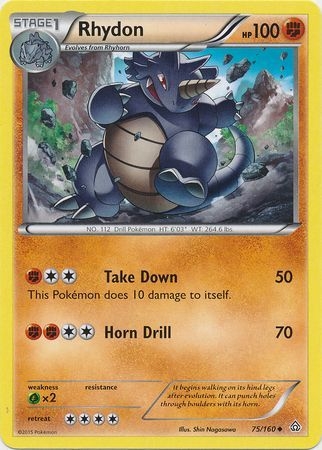 Rhydon - 75/160 - Uncommon