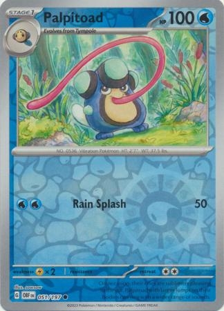 Palpitoad - 051/197 - Common Reverse Holo