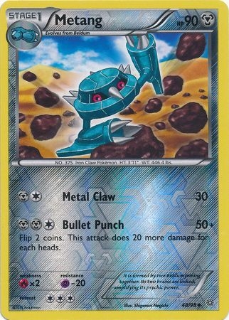 Metang - 48/98 - Uncommon Reverse Holo