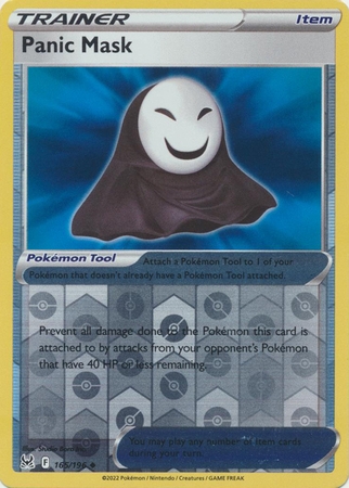 Panic Mask - 165/196 - Uncommon Reverse Holo