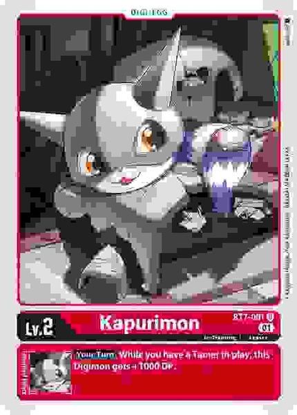 Kapurimon - BT7-001 U - Uncommon