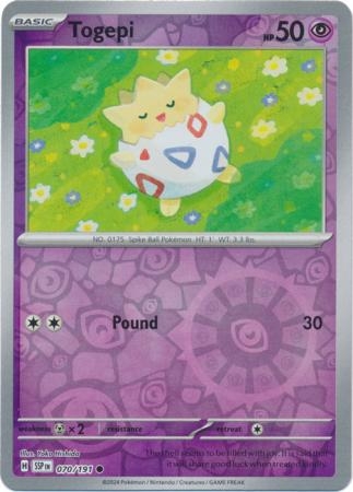Togepi - 070/191 - Common Reverse Holo