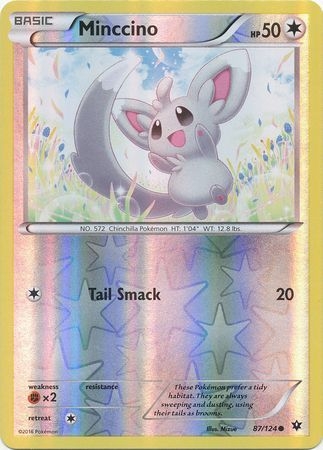 Minccino - 87/124 - Common Reverse Holo