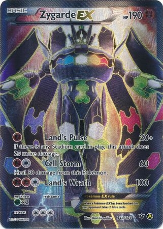 Zygarde EX - 54a/124 - Full Art Promo