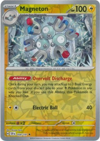 Magneton - 059/191 - Uncommon Reverse Holo