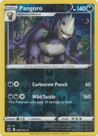 Pangoro - 080/159 - Rare Reverse Holo