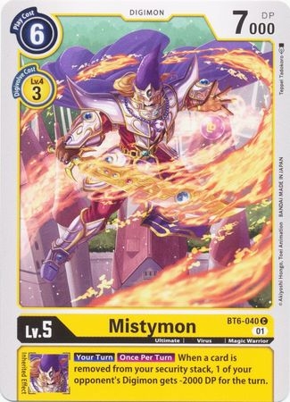 Mistymon - BT6-040 - Uncommon