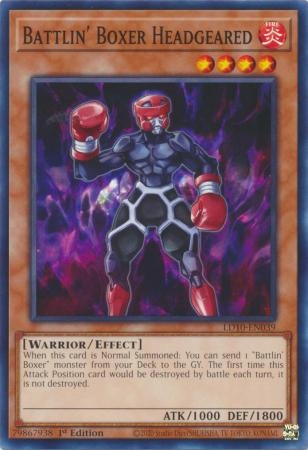 Battlin' Boxer Headgeared - LD10-EN039 - Common 1st Edition