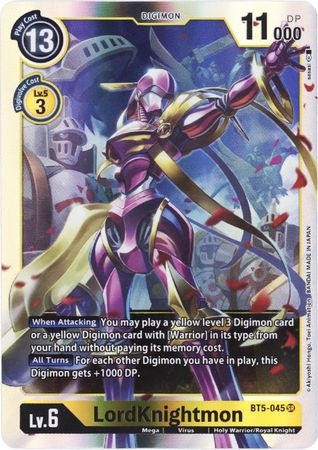 LordKnightmon - BT5-045 - Super Rare