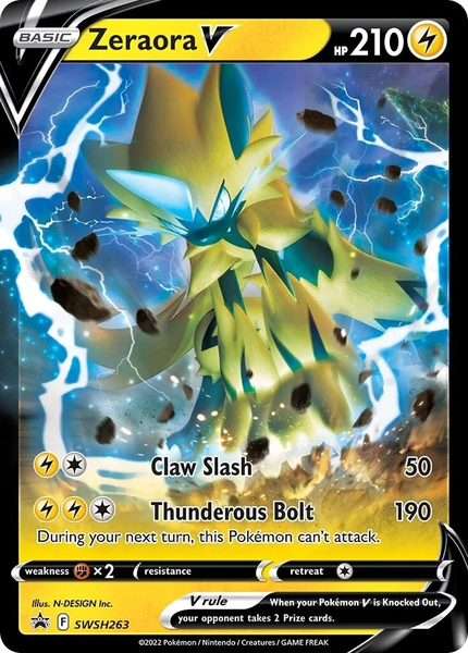 Zeraora V - SWSH263 - Promo