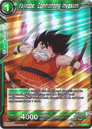Yajirobe, Confronting Invasion - BT15-080 - Rare Foil