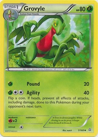 Grovyle - 7/160 - Uncommon