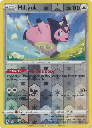 Miltank - 126/189 - Holo Rare Reverse Holo
