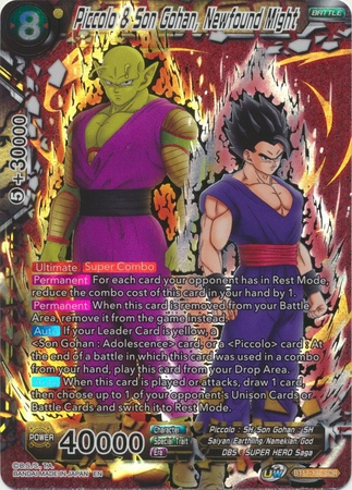 Piccolo & Son Gohan, Newfound Might - BT17-148 - Secret Rare