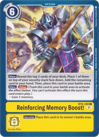 Reinforcing Memory Boost! - BT6-100 - Common