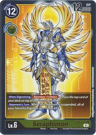 Seraphimon - EX1-031 - Rare