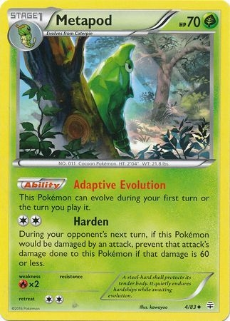 Metapod - 4/83 - Uncommon