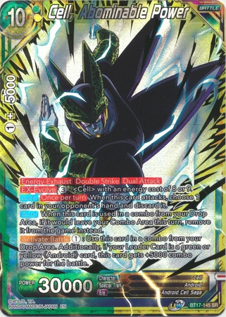 Cell Abominable Power - BT17-145 - Super Rare
