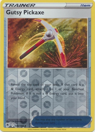 Gutsy Pickaxe - 145/189 - Uncommon Reverse Holo