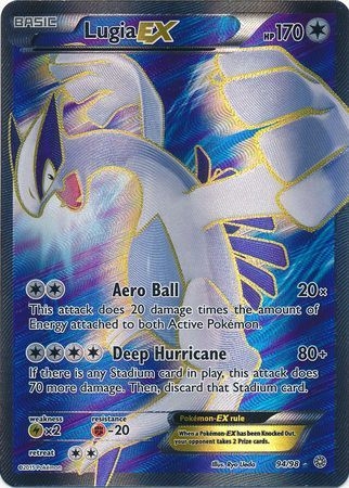 Lugia EX - 94/98 - Full Art Ultra Rare