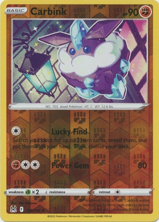 Carbink - 108/196 - Uncommon Reverse Holo