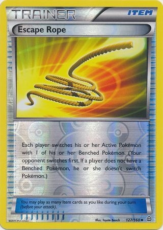 Escape Rope - 127/160 - Uncommon - Reverse Holo