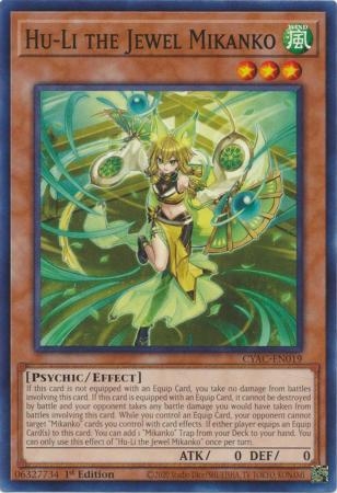 Hu-Li the Jewel Mikanko - CYAC-EN019 - Common 1st Edition