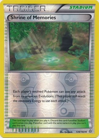 Shrine of Memories - 139/160 - Uncommon - Reverse Holo