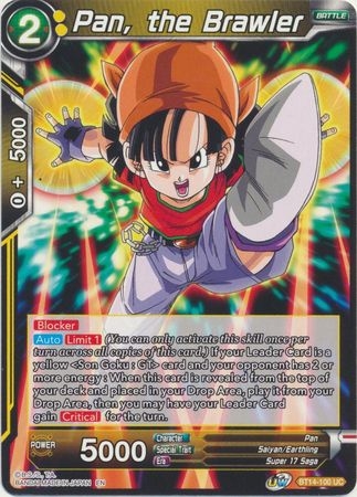 Pan, the Brawler - BT14-100 - Uncommon