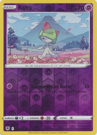 Ralts - 060/189 - Common Reverse Holo