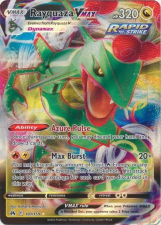 Rayquaza VMAX - 101/159 - Ultra Rare