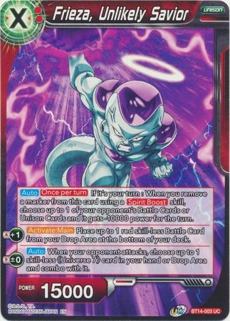 Frieza, Unlikely Savior - BT14-003 - Uncommon