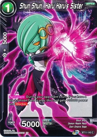 Shun Shun, Haru Haru's Sister - BT11-143 - Foil Common