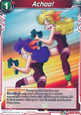 Achoo! - BT12-026 - Uncommon