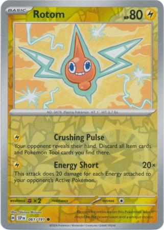 Rotom - 061/191 - Common Reverse Holo