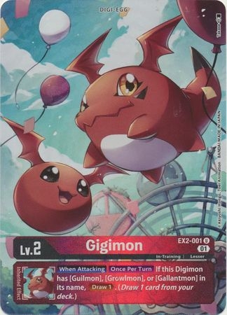 Gigimon (Alternate Art) - EX2-001 U - Uncommon
