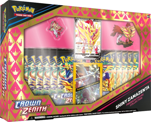 Crown Zenith Shiny Zamazenta Premium Figure Collection