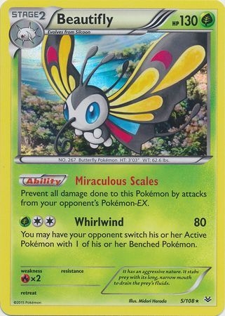 Beautifly - 5/108 - Holo Rare