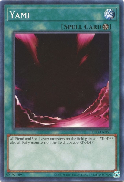 Yami - LOB-EN051 - Common Unlimited (25th Reprint)