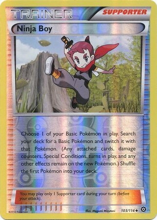 Ninja Boy - 103/114 - Uncommon Reverse Holo