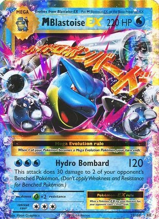 M Blastoise EX - 22/108 - Ultra Rare