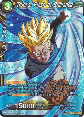 Trunks, Flash of Brilliance - BT10-108 - Common Foil