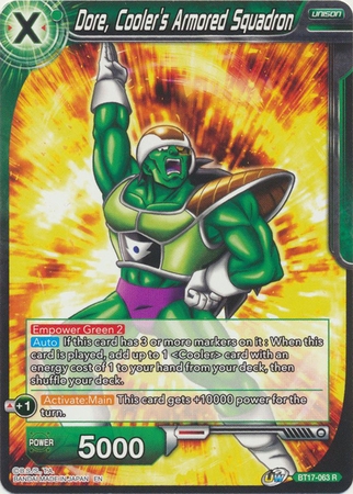 Dore, Cooler's Armored Squadron - BT17-063 - Rare