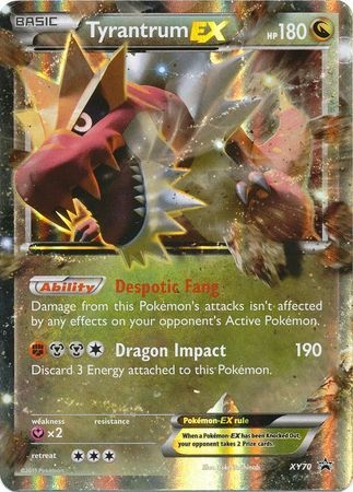 Tyrantrum EX - XY70 - Ultra Rare Promo